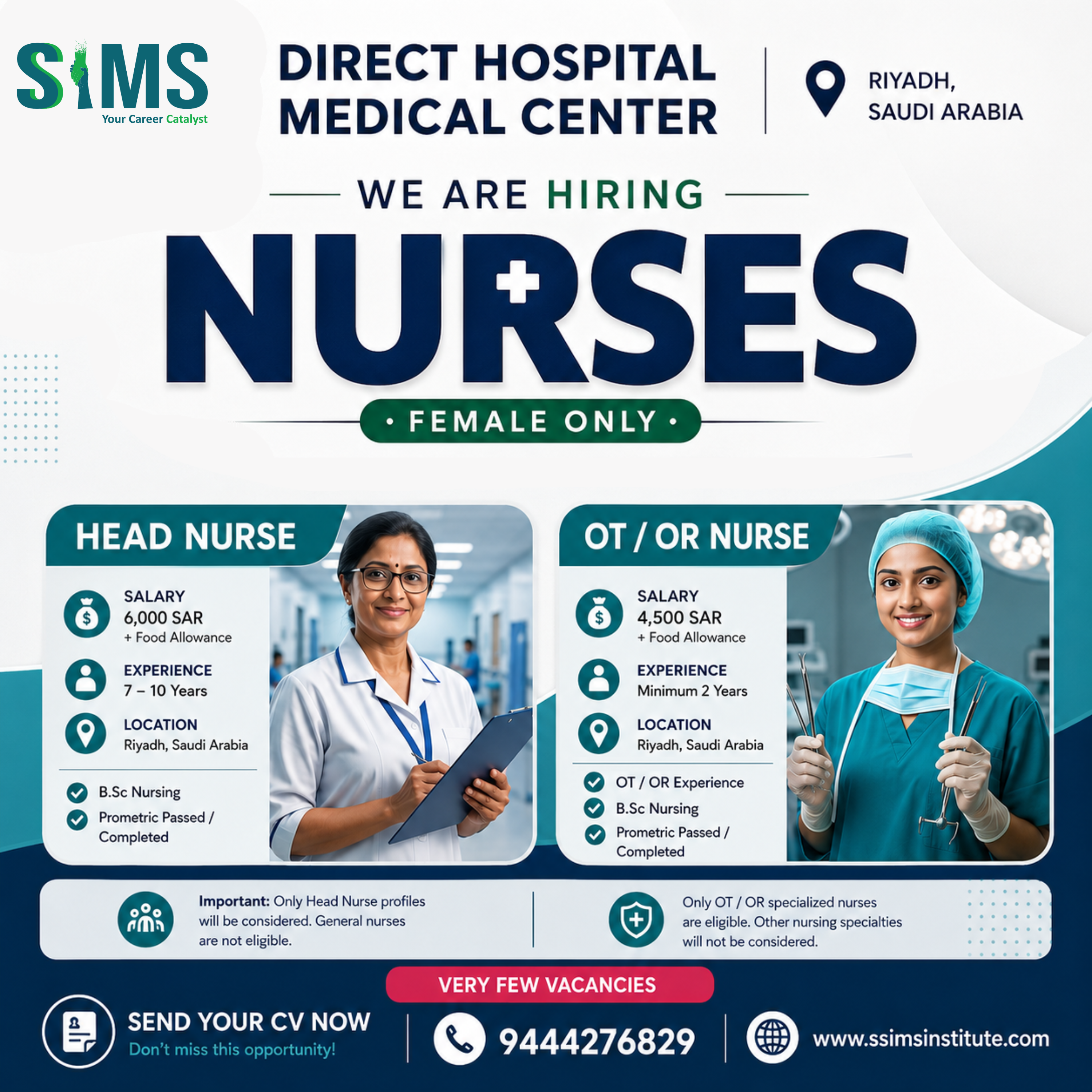 Head Nurse / OT Nurse — Gulf job poster